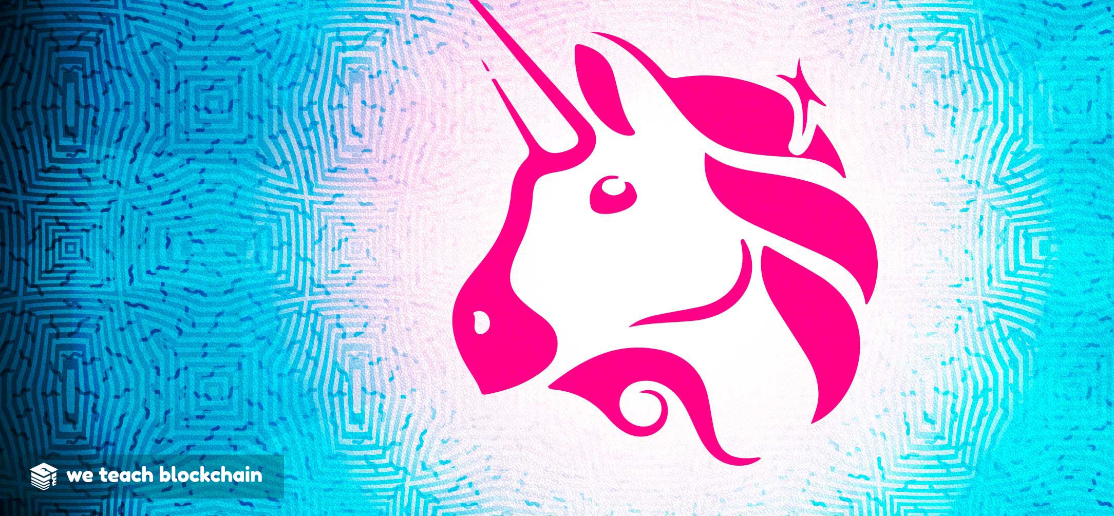 Illustration of the uniswap unicorn