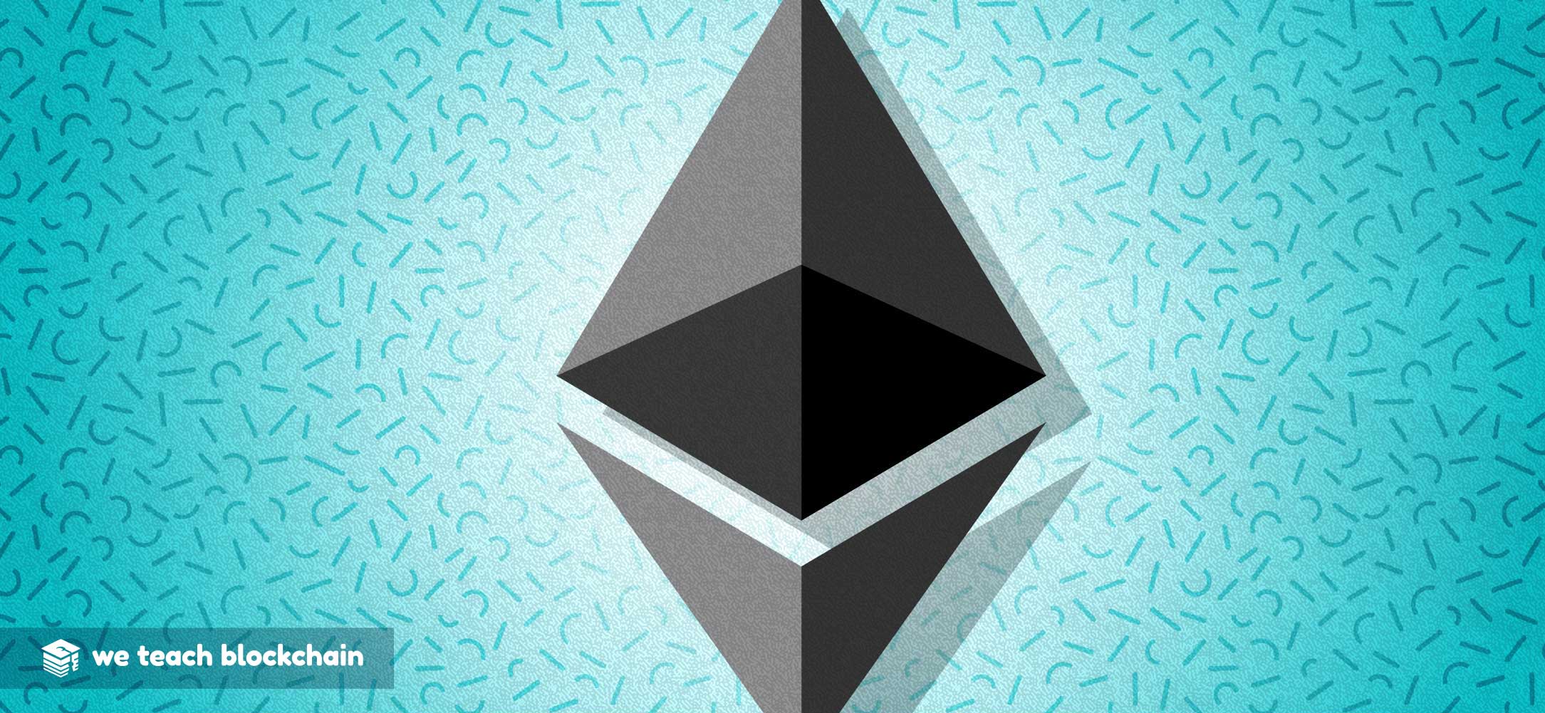 An Ethereum logo
