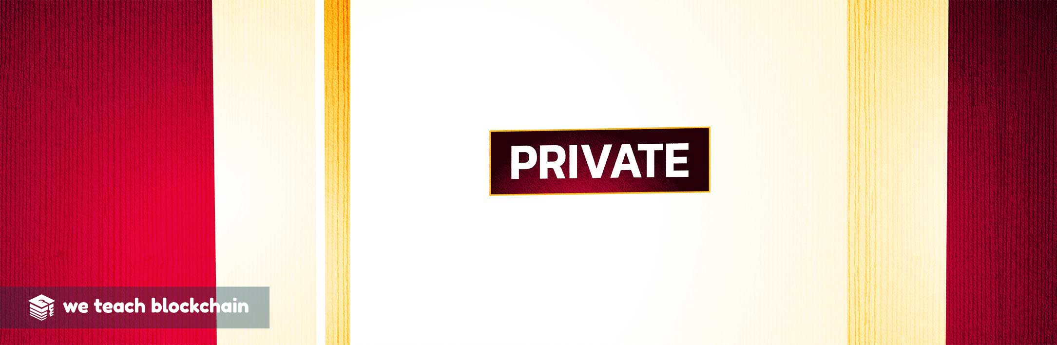 Door marked 'PRIVATE'