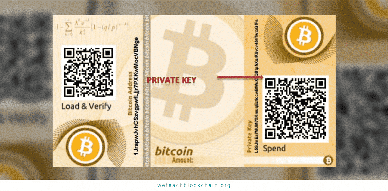 A paper wallet