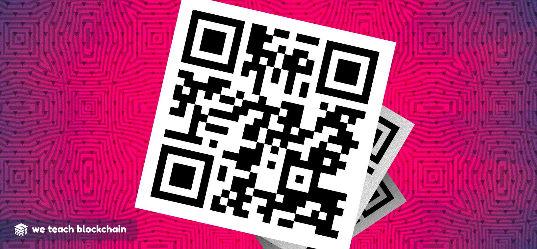 A QR code